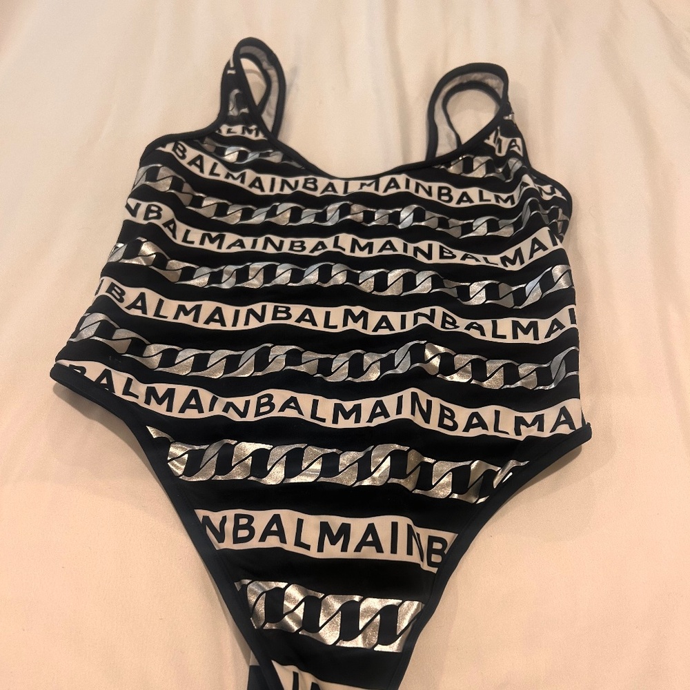 Balmain was one piece swimsuit
